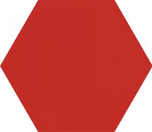 Dlažba Codicer Basic Red Hex 25