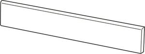 Dlažba Codicer Basic White 8x25 rodapie, battiscopa(sokl)