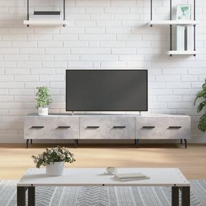 TV skříňka betonově šedá 150 x 36 x 30 cm kompozitní dřevo