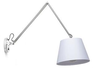 ASHLEY nástěnná bílá chrom 230V E27 42W - RED - DESIGN RENDL