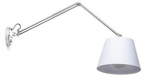 ASHLEY nástěnná bílá chrom 230V E27 42W - RED - DESIGN RENDL