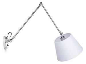 ASHLEY nástěnná bílá chrom 230V E27 42W - RED - DESIGN RENDL