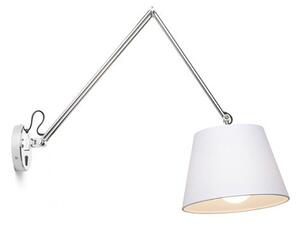 ASHLEY nástěnná bílá chrom 230V E27 42W - RED - DESIGN RENDL