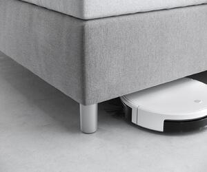 DELIFE Sada variant nohou Systém pružin Dream v barvě hliníku Světlá výška podlahy 10 cm pro šířku postele 120