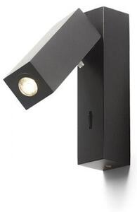 FADO I nástěnná černá 230V LED 3W 45° 3000K - RED - DESIGN RENDL