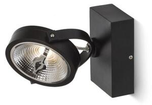 KELLY LED I DIMM nástěnná černá 230V LED 12W 24° 3000K - RED - DESIGN RENDL