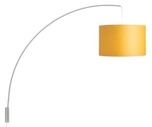BEND nástěnná oblouková základna matný nikl 230V E27 42W - RED - DESIGN RENDL