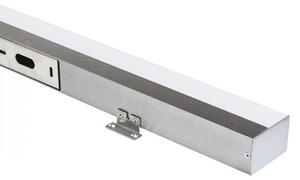 LEVIA 60 nástěnná česaný hliník 230V LED 12W 900lm IP44 3000K - RED - DESIGN RENDL