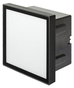 DEJAVU SQ 14 zápustná černá 230V LED 6W IP65 3000K - RED - DESIGN RENDL