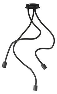 LOYD E27 III stropní černá 230V E27 3x28W - RED - DESIGN RENDL