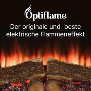 Spark 28" Elektrický krb – nástěnný krb – LED elektrický krb s topným výkonem 2 kW – efekt plamene Optiflame, regulovatelná rychlost a intenzita plamene – časovač a dálkové ovládání