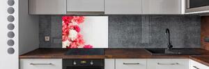 Skleněný panel do kuchyně Květiny pksh-65120570
