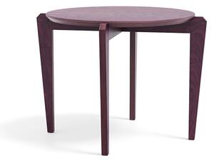 Sosone Jídelní stůl Krab Ø900 — překližka fialové moření