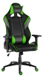 Herní židle RACING PRO ZK-026 Barva: černo-zelená