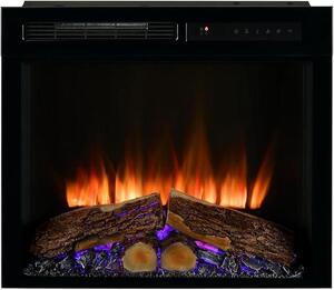 Spark 23" Elektrický krb – nástěnný krb – LED elektrický krb s topným výkonem 2 kW – efekt plamene Optiflame, regulace rychlosti a intenzity plamene – časovač a dálkové ovládání