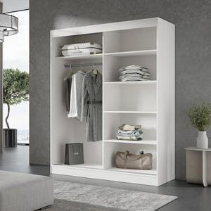 Zrcadlová skříňka Como 2D2L, bílá, šířka 120 cm