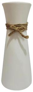 VÁZA, textil, keramika, 20 cm Ambia Home - Keramické vázy