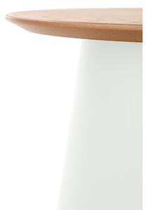 Konferenční stolek OZZERO přírodní/bílá