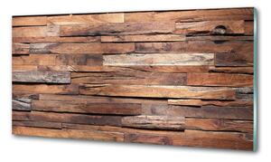 Panel do kuchyně Dřevěná stěna pksh-65795842