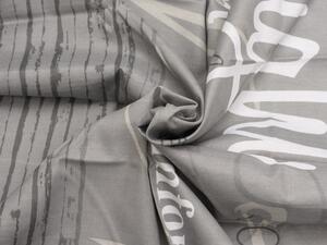 Bavlněné povlečení GREY DREAM šedé Rozměr povlečení: 70 x 90 cm | 140 x 200 cm