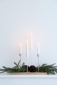Svícen Candlestick White 29 cm COOEE Design