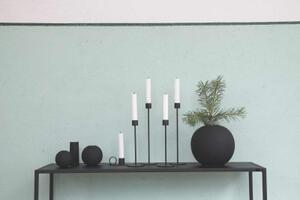 Svícen Candlestick Black 29 cm COOEE Design