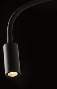 VALE nástěnná černá 230V LED 3W 30° 3000K - RED - DESIGN RENDL