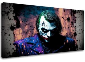 Designová dekorace na plátně Jokerova osudová hra