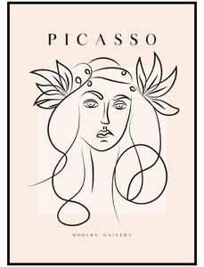 Pablo Picasso - Dívka Rozměr plakátu: 30 x 40 cm