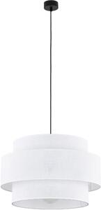 TK Lighting Calisto závěsné svítidlo 1x15 W bílá-černá 5095