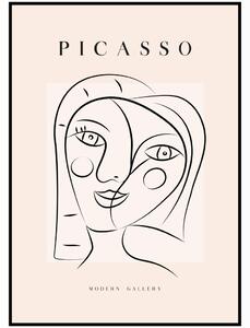 Pablo Picasso - Radost Rozměr plakátu: A4 (21 x 29,7 cm)