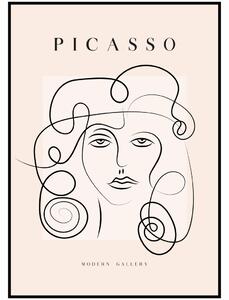 Pablo Picasso - Žena Rozměr plakátu: 50 x 70 cm