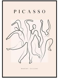 Pablo Picasso - Tanec Rozměr plakátu: 40 x 50 cm