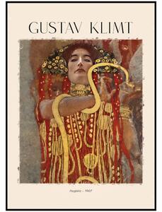 Gustav Klimt - Hygieia Rozměr plakátu: A4 (21 x 29,7 cm)