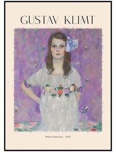 Gustav Klimt - Mäda Primavesi Rozměr plakátu: A4 (21 x 29,7 cm)