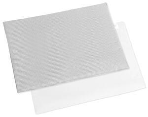 BELLATEX Polštářek pro kojence do postýlky Kostička šedá, bílá 42x32 cm - tenký