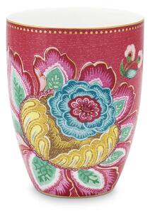 Pip Studio Jambo Flower kelímek do koupelny 300ml, růžový (Kelímek do koupelny)