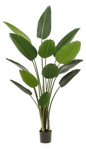 Umělá květina Strelície palma 13 listů, 190cm