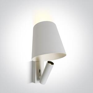 One Light Piniada nástěnné svítidlo 1x3 W bílá-černá 65142/W/W