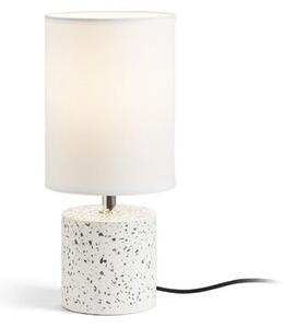 CAMINO stolní se stínidlem bílá dekor teraso 230V E27 28W - RED - DESIGN RENDL