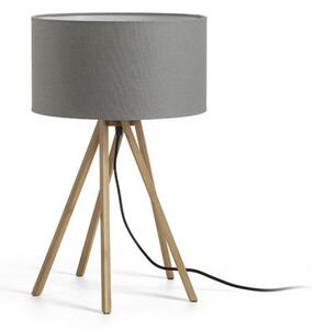 EL PASO stolní šedá bambus 230V E14 11W - RED - DESIGN RENDL