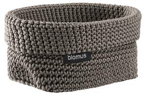 BLOMUS Pletený košík Tela M hnědý