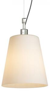 BABU NEW 22 závěsná opálové sklo/chrom 230V E27 53W - RED - DESIGN RENDL