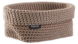 BLOMUS Pletený košík Tela L růžový