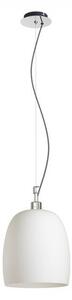 COROA NEW 28 závěsná opálové sklo/chrom 230V E27 53W - RED - DESIGN RENDL