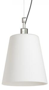 BABU NEW 22 závěsná opálové sklo/chrom 230V E27 53W - RED - DESIGN RENDL