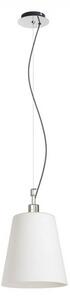 BABU NEW 22 závěsná opálové sklo/chrom 230V E27 53W - RED - DESIGN RENDL