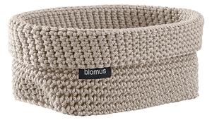 BLOMUS PetPletenýený košík Tela L krémový