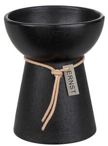 ERNST Kameninová váza Hyacint Black - 11 cm EF239