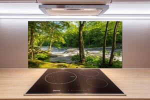 Panel do kuchyně Řeka v lese pksh-66915556
